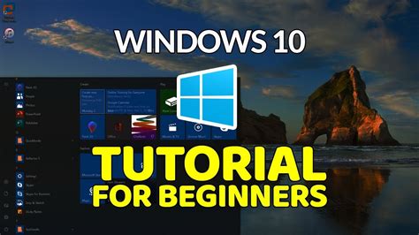 windows 10 tutorial for beginners.